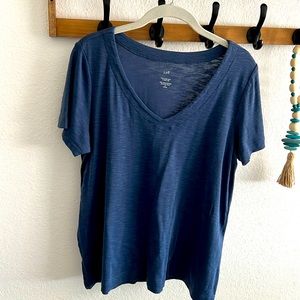 J Jill Pima Knit A Line Tee